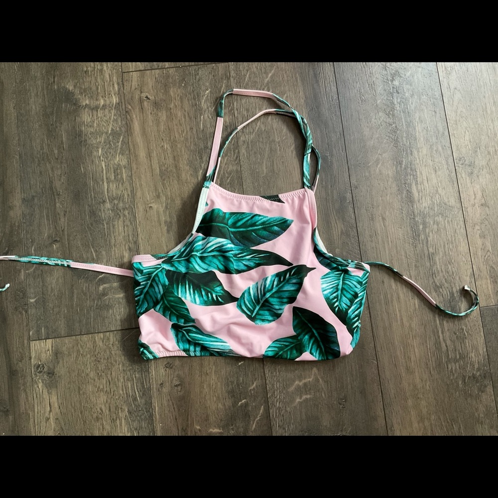 High Neck Teen’s Swimsuit Bikini Top